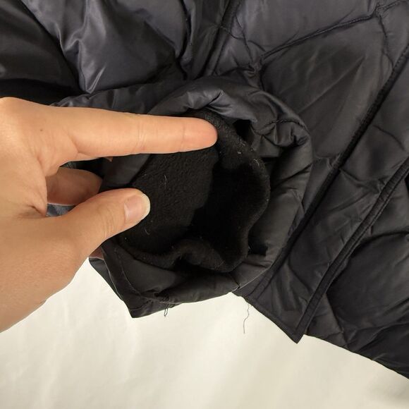 Eddie Bauer Goose Down Jacket Women's Medium Black Full Zip 700 Fill Power - Picture 5 of 15